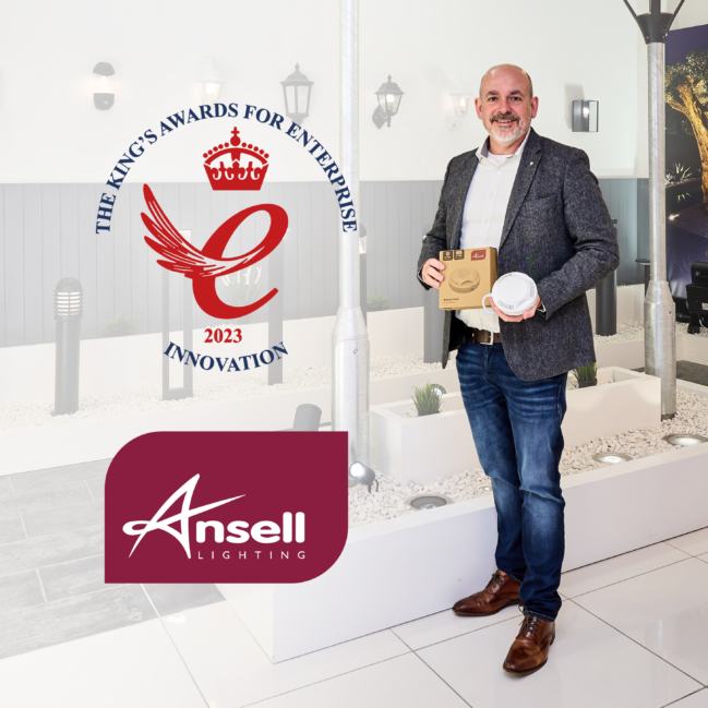 Ansell Lighting Achieves A King's Award For Enterprise